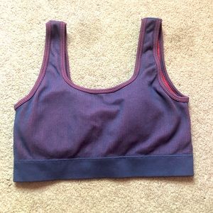 Fabletics Multicolor Purple Sports Bra Size M